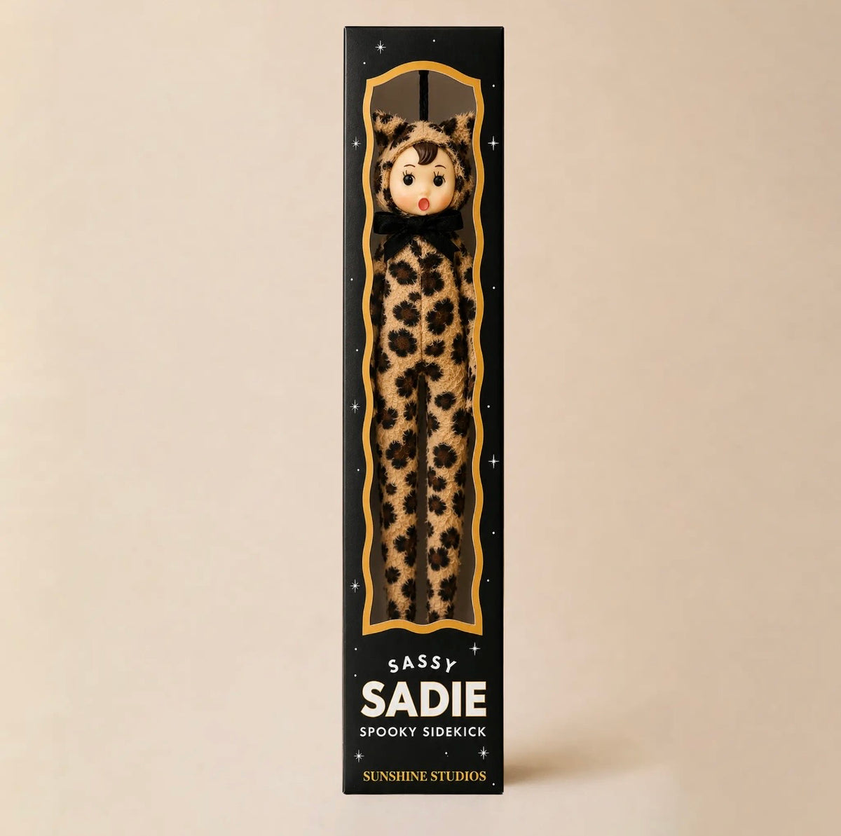 Sassy Sadie Spooky Sidekick - Halloween Elf Ornament