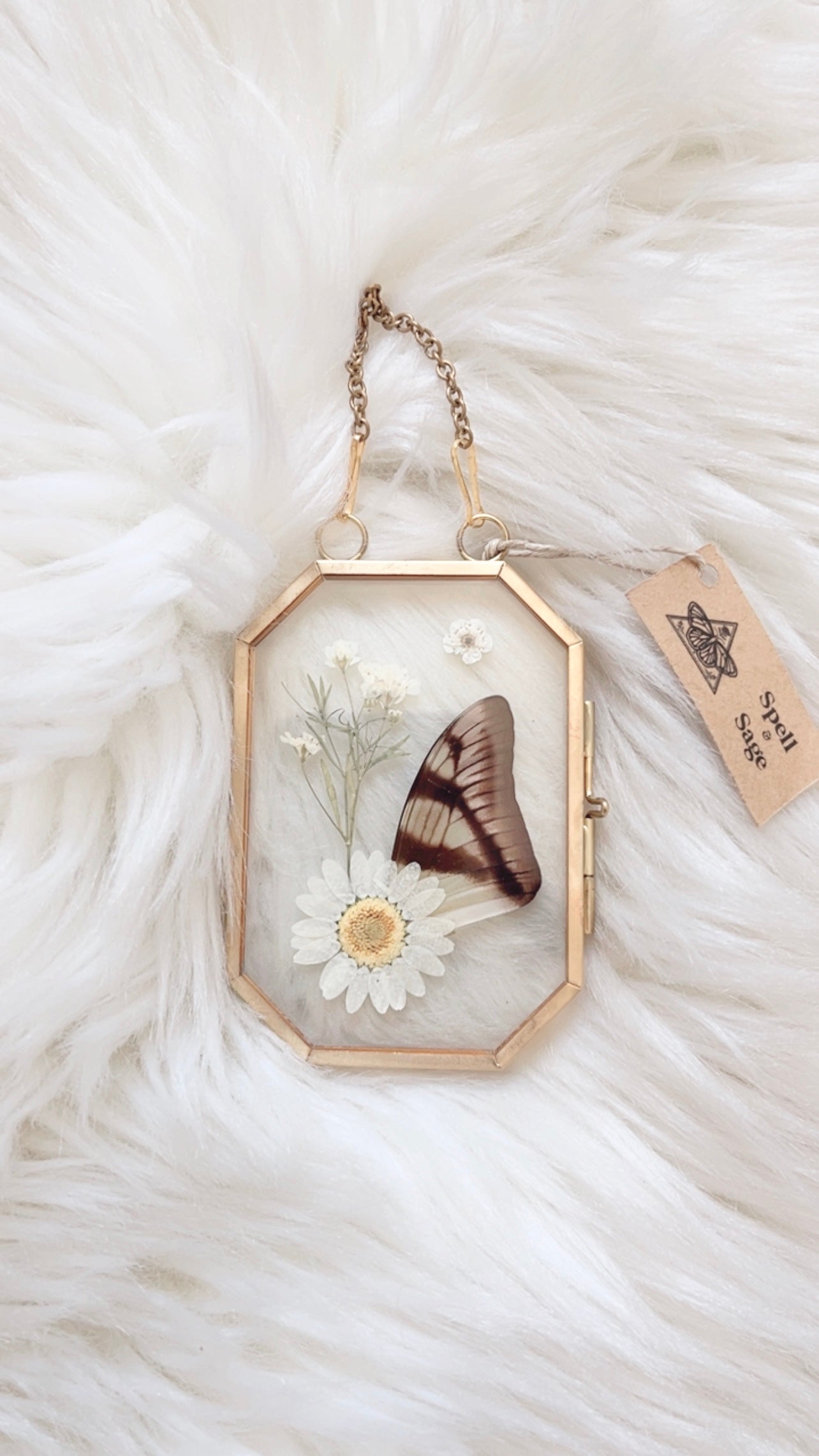 Serenity Butterfly Floral Frame <2.5x3.5in>
