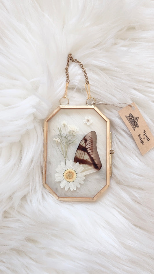 Serenity Butterfly Floral Frame <2.5x3.5in>