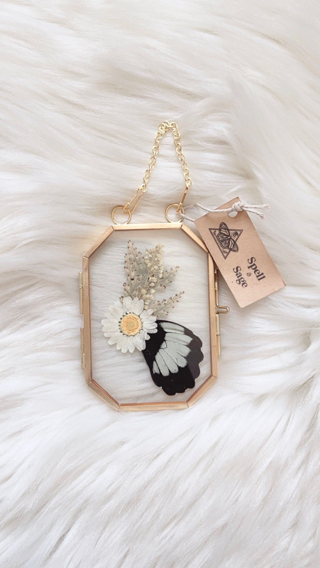 Sienna Butterfly Floral Frame <2.5x3.5in>