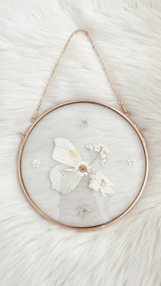 Sienna Butterfly Floral Frame