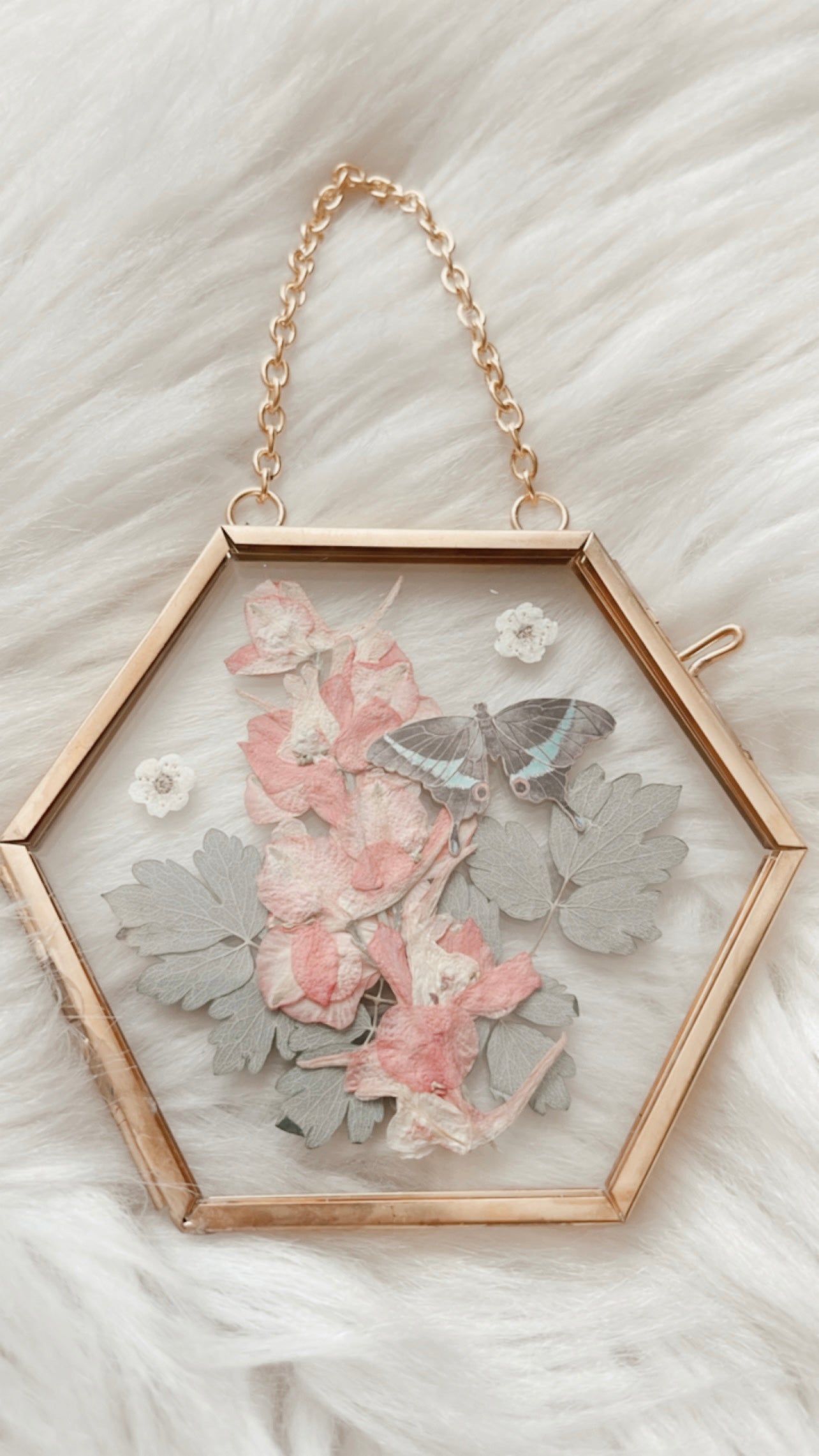 Sienna Paper Replica Floral Frame