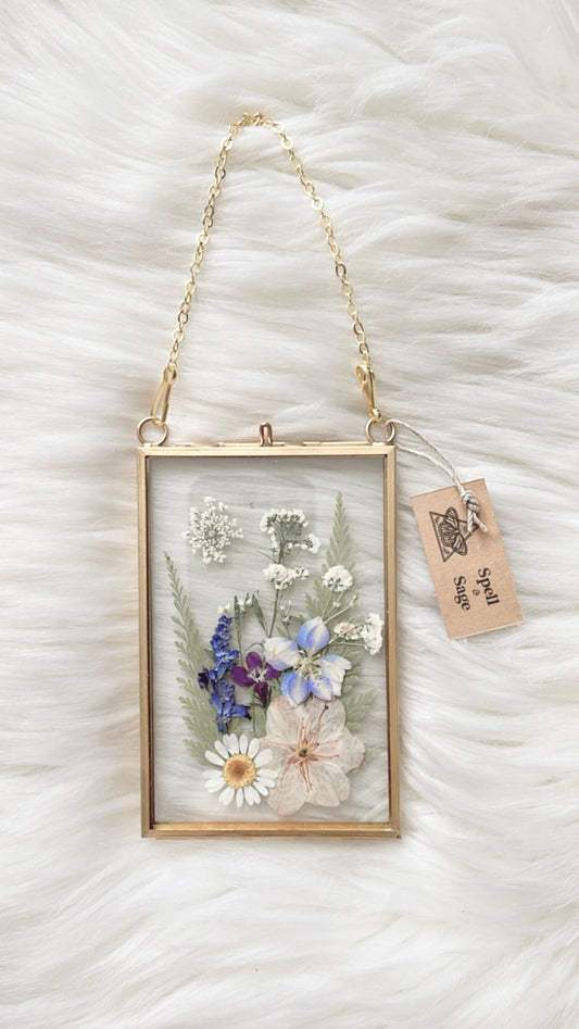 Sophia Floral Frame <3.25x5in>