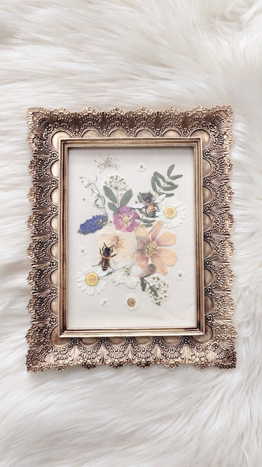 "Spring Bees" Frame