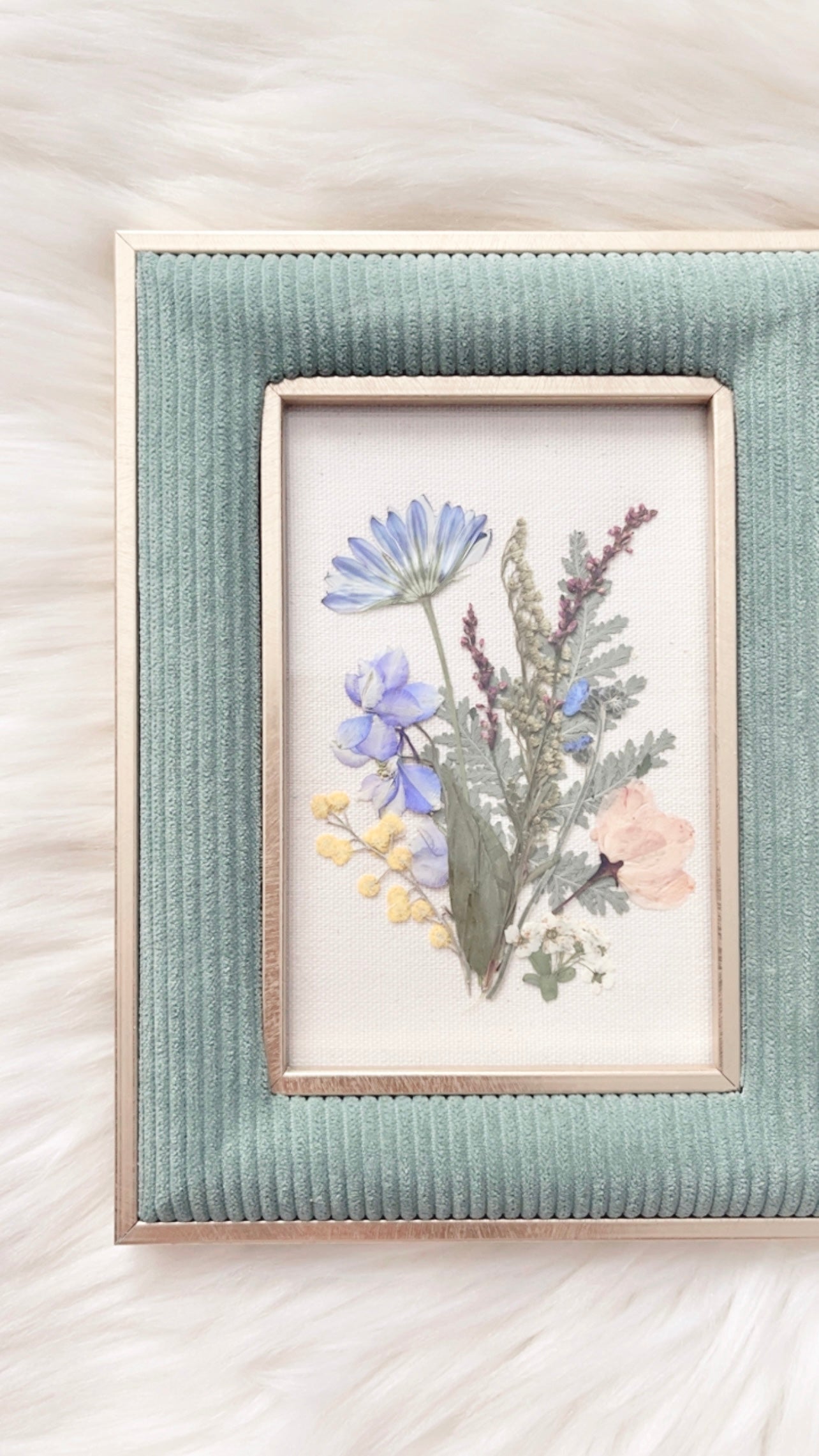 Sutton Floral Decorative Frame <6.5x8.25in>