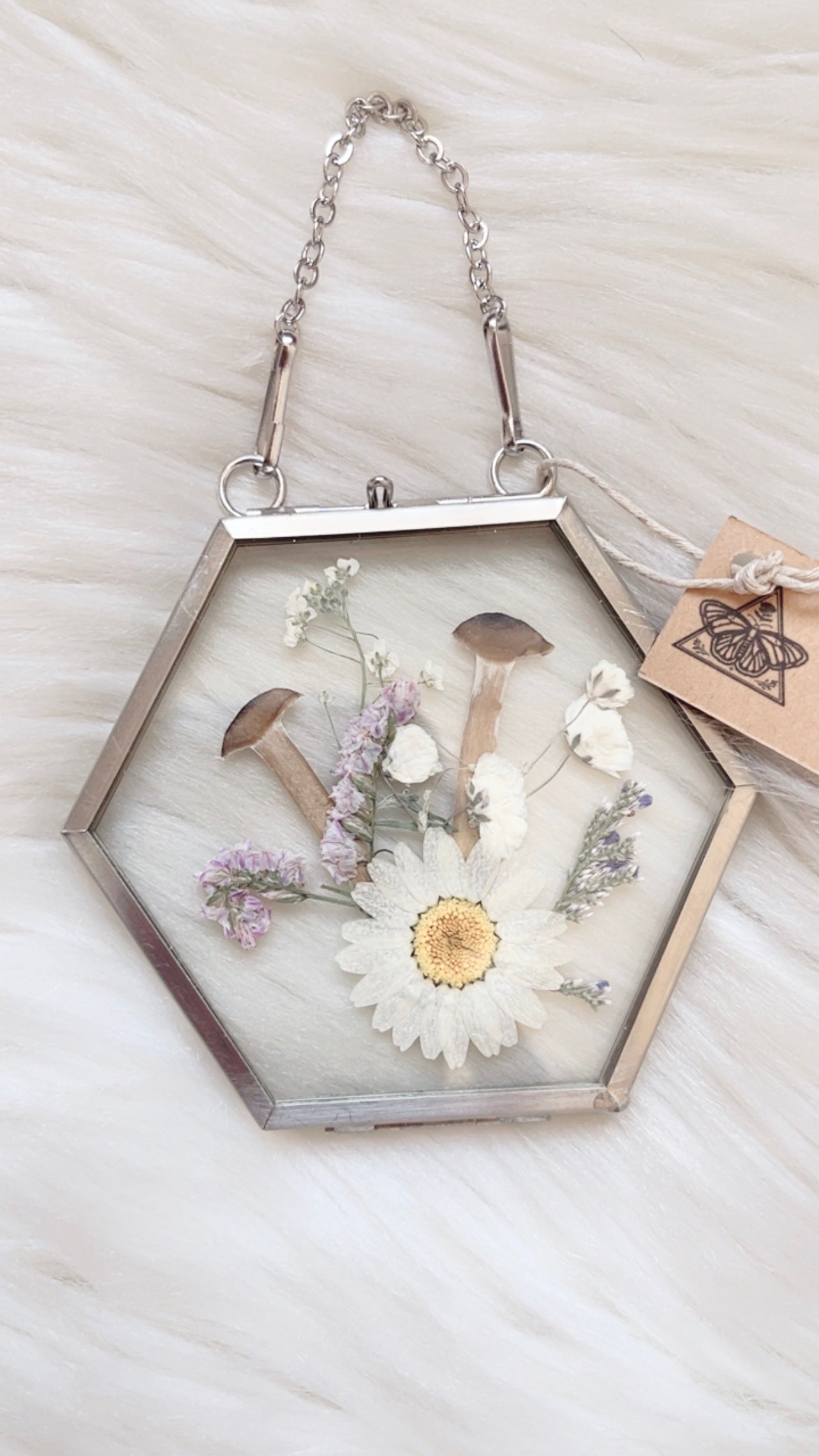 Valerie Mushie Floral Frame <3.75x3.5in>