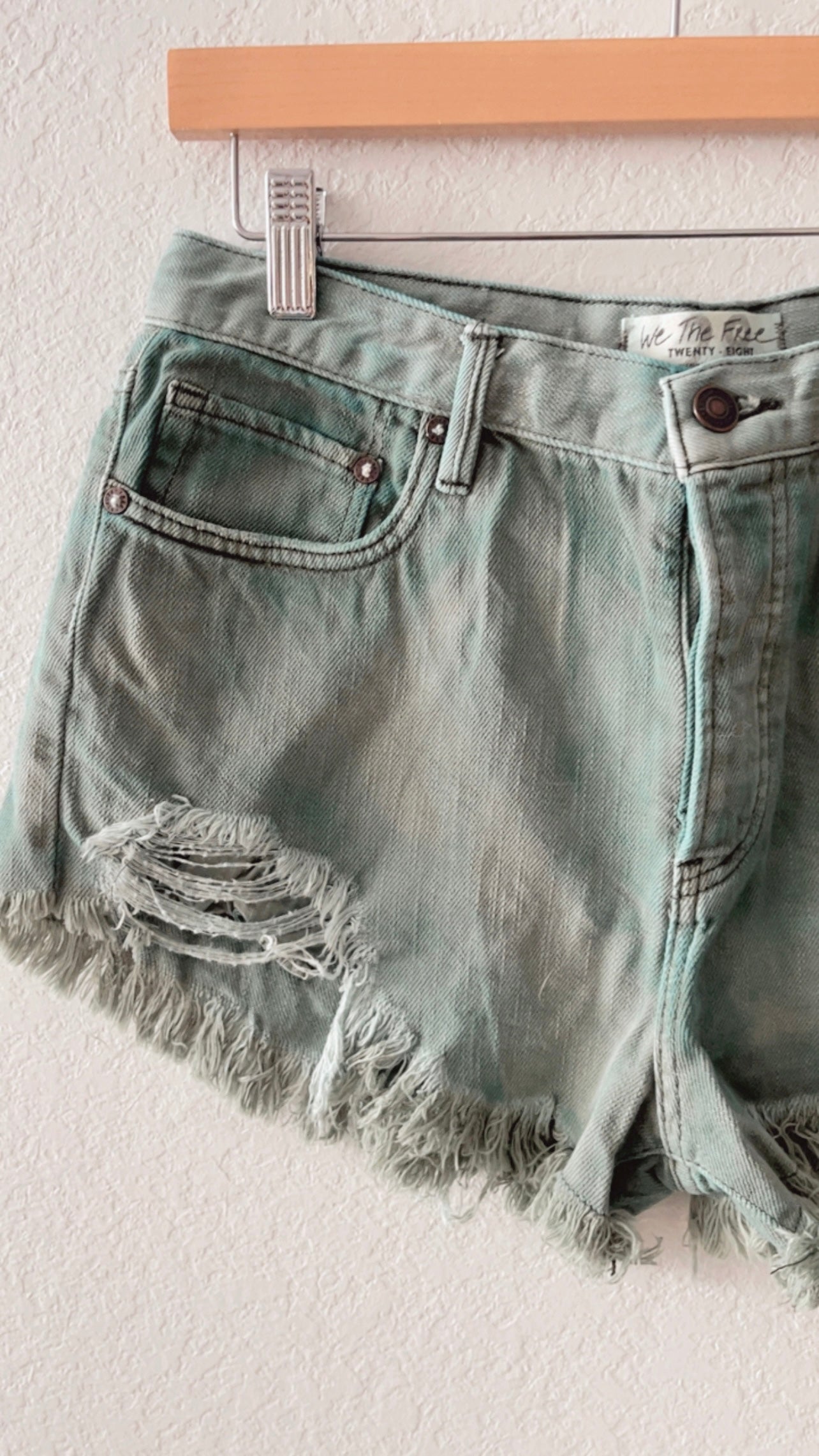 EUC We the Free Loving Good Vibrations Shorts (SIZE 28)