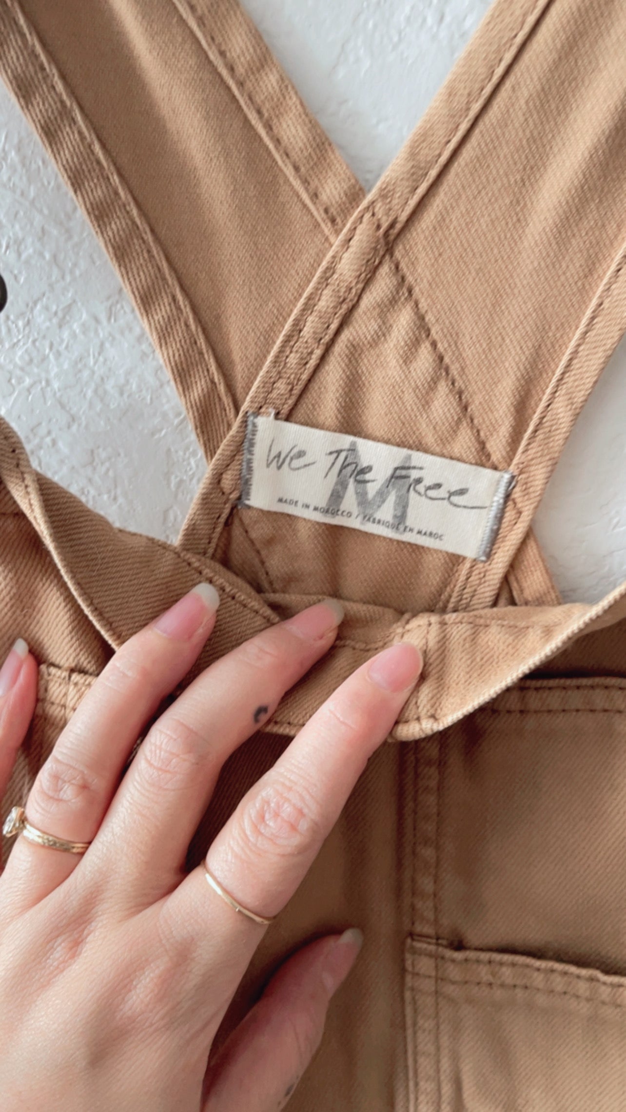 EUC We the Free Ziggy Overalls (MEDIUM)