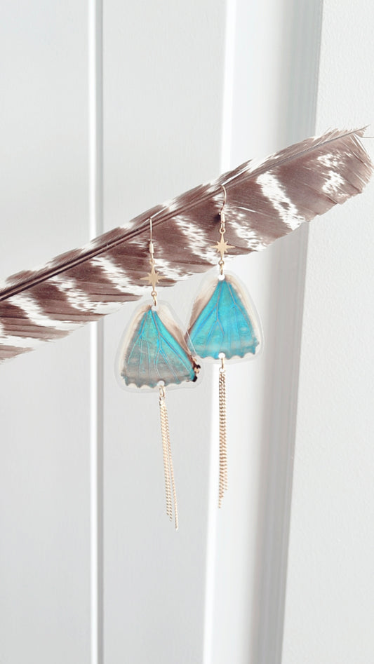 Winter Butterfly Earrings